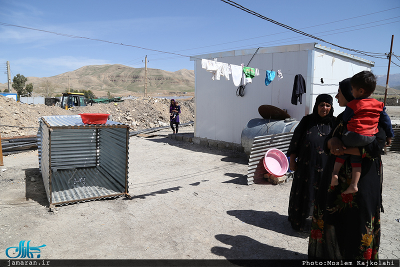 عید نوروز در روستای زلزله زده سراب ذهاب 