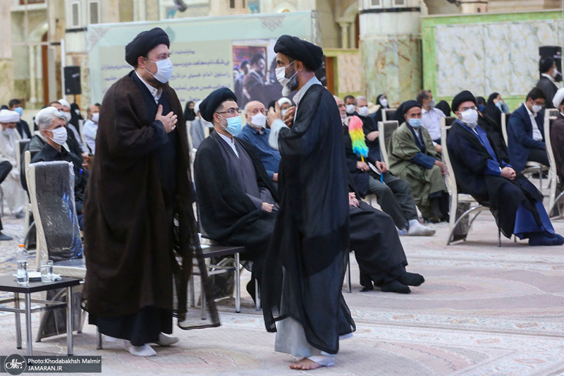 مراسم بزرگداشت حجت الاسلام و المسلمین محتشمی پور(ره) در حرم مطهر امام خمینی