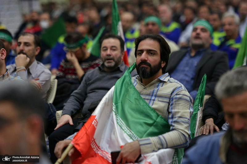 اجتماع بزرگ کارگران به مناسبت سالگرد شهادت حاج قاسم سلیمانی در حرم امام خمینی (س)