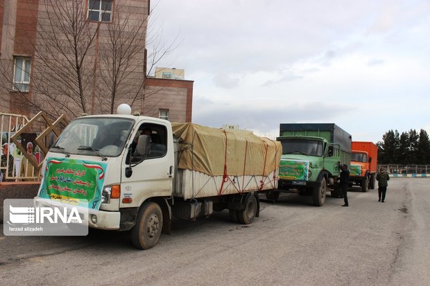 ارسال کمک های مردمی ایلام به سیل زدگان سیستان و بلوچستان