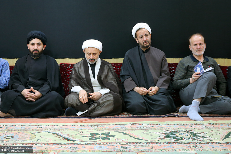 عزاداری شام غریبان شهادت حضرت امام جعفر صادق (ع) در دارالزهرا (س)