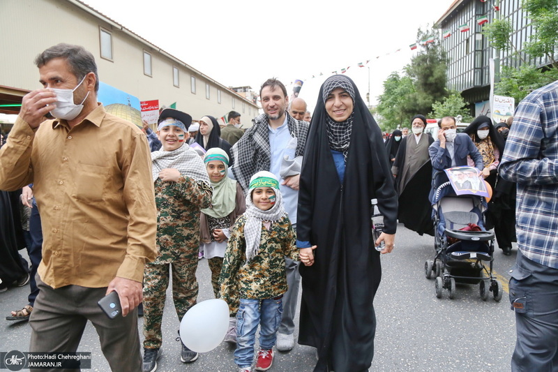 راهپیمایی باشکوه روز قدس در قم - 2