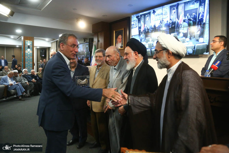 مراسم تودیع معارفه دکتر رضا داوری اردکانی و دکتر محمد رضا مخبر دزفولی