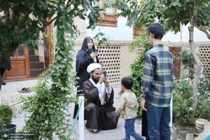 مراسم بزرگداشت رحلت امام خمینی (ره) و قیام 15 خرداد درجوار بیت تاریخی امام در قم