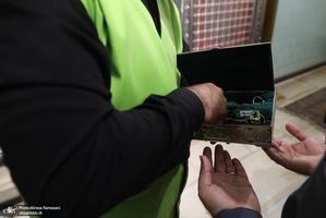 غباروبی ضریح مطهر حضرت عبدالعظیم حسنی (ع) و امام زاده حمزه (ع)