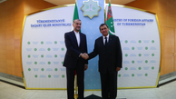 دیدار وزرای خارجه ایران و ترکمنستان