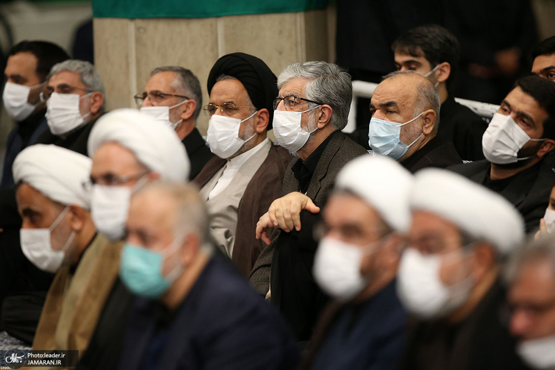 مراسم عزاداری شام شهادت حضرت فاطمه‌ زهرا (س) در حسینیه امام خمینی