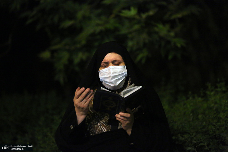 مراسم احیای شب بیست و سوم ماه رمضان در دانشگاه تهران