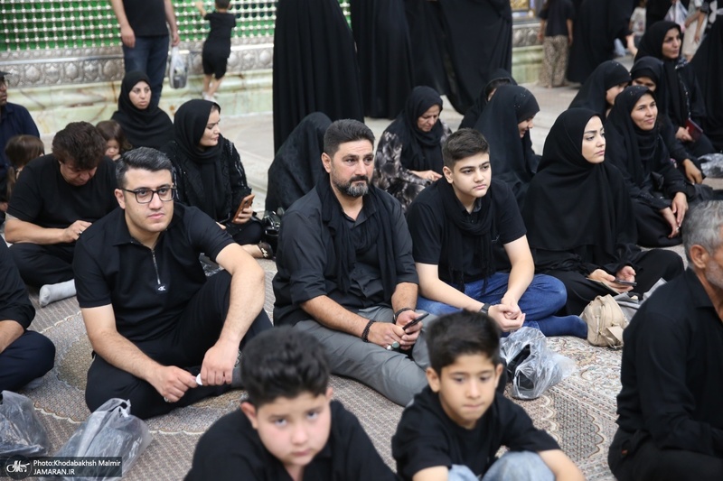 مراسم شام غریبان حسینی (ع) در حرم مطهر امام خمینی (س)