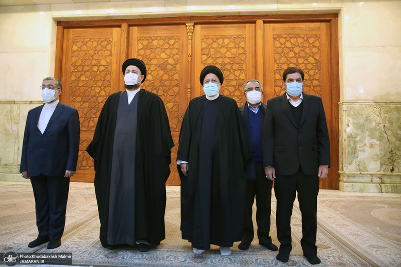 تجدید میثاق رئیس جمهور و اعضای دولت با آرمان های حضرت امام (س)