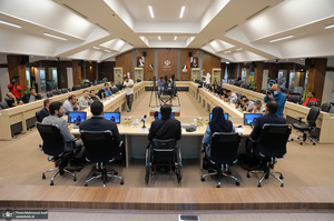 نشست خبری ماجد راشد رئیس کمیته پارالمپیک آسیا / Majid Rashed / President, Asian Paralympic Committee/ mahmoud arefi