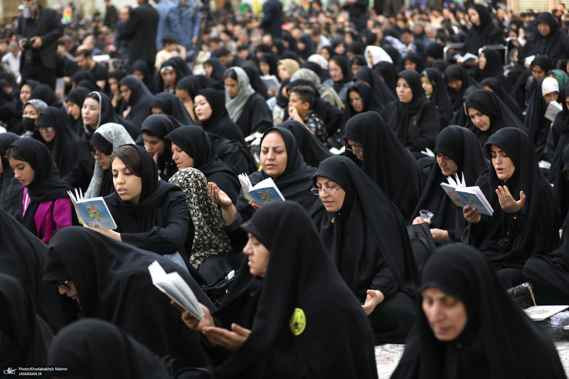 احیای شب بیست و یکم ماه مبارک رمضان در حرم مطهر امام خمینی (س)