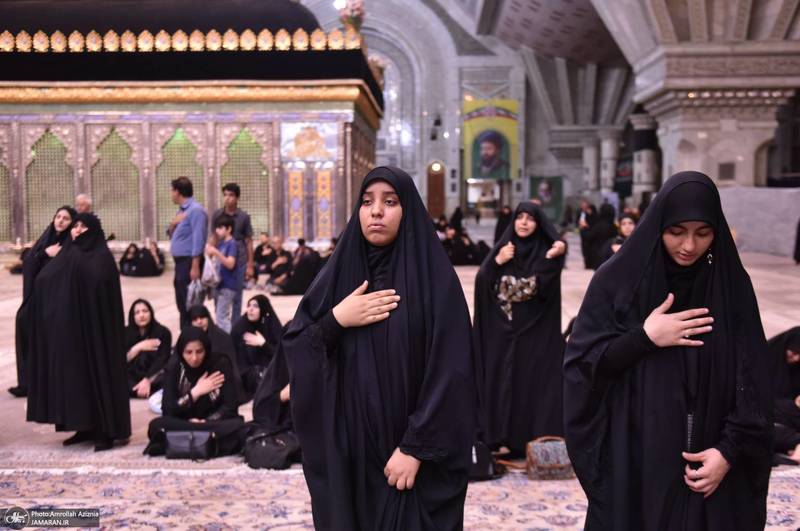 عزادارای روز تاسوعا در حرم امام خمینی (س)