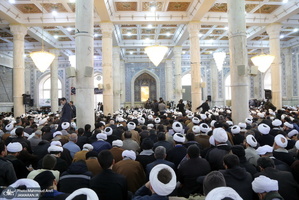 اجتماع طلاب در محکوم کردن اقدام تروریستی دولت آمریکا در به شهادت حاج قاسم سلیمانی