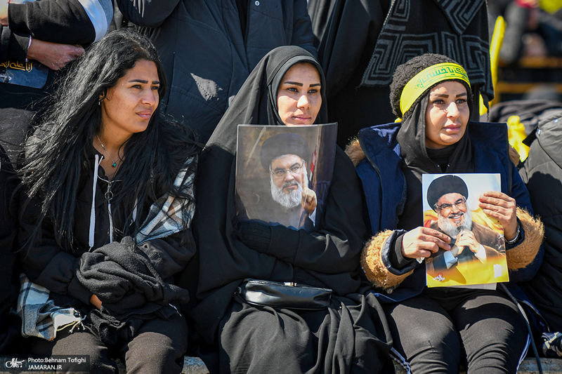  تصاویر اختصاصی جماران از متن و حاشیه مراسم تشییع شهیدان سید حسن نصرالله و سید هاشم صفی الدین -2