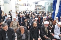 مجلس عزاداری به مناسبت ایّام شهادت حضرت فاطمه زهرا (س) در دفتر آیت الله العظمی صانعی (3)