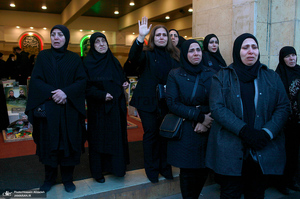 مراسم تشییع شهدای حزب الله در بیروت