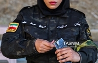 نخستین دوره آموزش نظامی بانوان «جان‌فدا» (49)