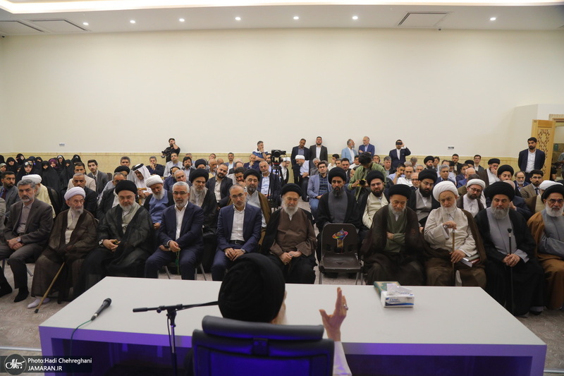 مراسم افتتاح حسینیه آیت الله العظمی بروجردی (ره) در شهر سامرا