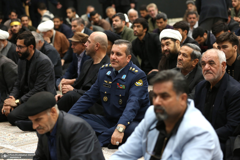 مراسم عزاداری شب شهادت حضرت زهرا(س) در حرم امام خمینی(ره) برگزار شد