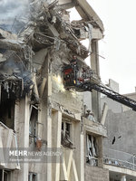 حمله رژیم صهیونیستی به مناطق مسکونی تهران + تصاویر