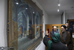 بازدید سید محمد خاتمی از موزه دکتر حسن حبیبی