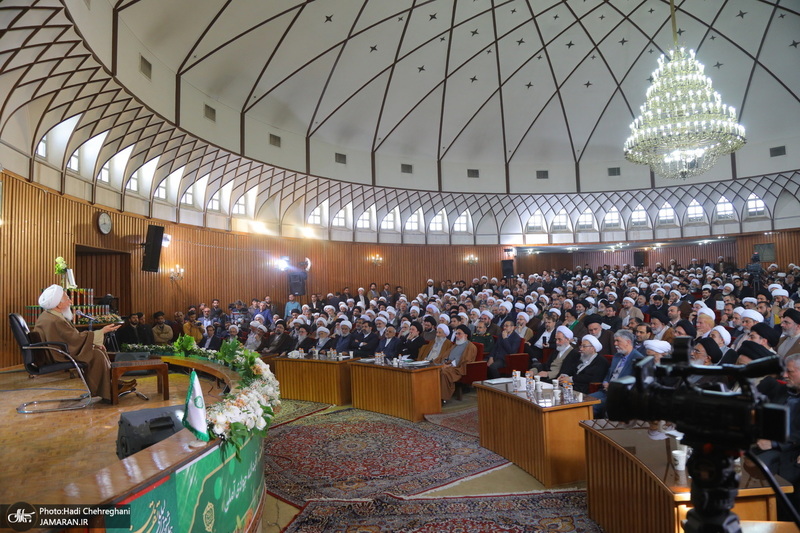مراسم رونمایی از مجموعه 80 جلدی تفسیر «تسنیم» اثر آیت‌الله العظمی جوادی آملی