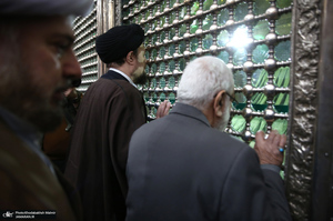 دیدار رئیس، مدیران و جمعی از کارکنان کمیته امداد امام خمینی (ره) با سید حسن خمینی