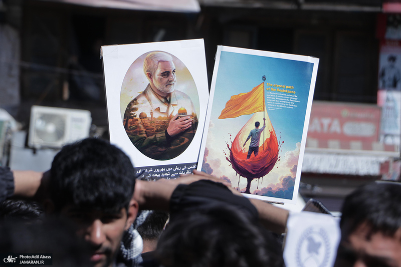 تصاویر اختصاصی جماران از راهپیمایی روز جهانی قدس در کشمیر