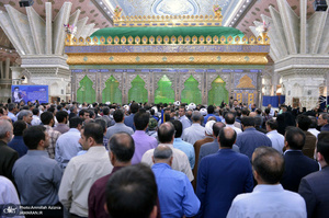 تجدید میثاق وزیر، مدیران و کارکنان وزارت جهاد کشاورزی با آرمان های حضرت امام(س)