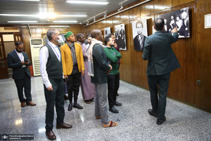 بازدید جمعی از شرکت کنندگان چهلمین دوره مسابقات بین المللی قرآن کریم از جماران