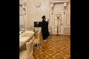 نماز سید ابراهیم رئیسی در کاخ کرملین