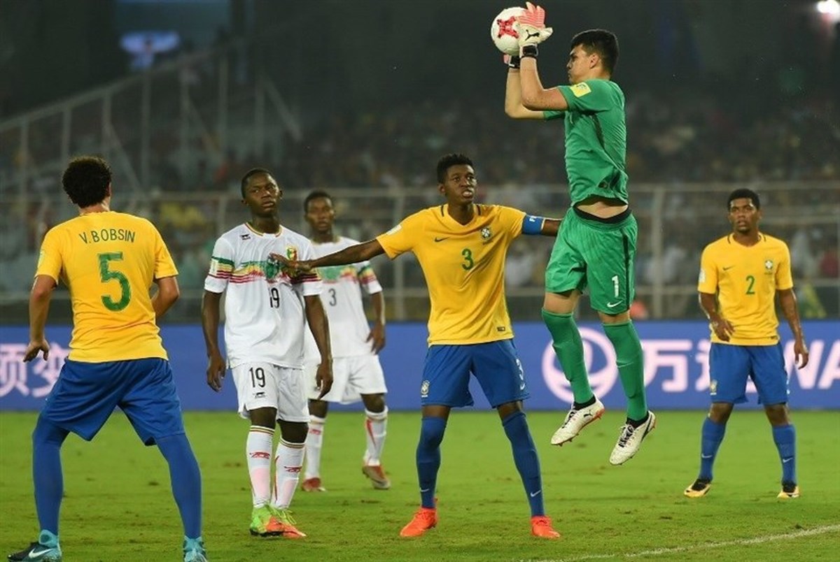 برزیل به مقام سوم جام جهانی نوجوانان دست یافت

