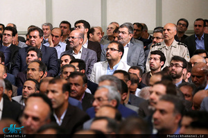 دیدار جمعی از استادان، نخبگان و پژوهشگران دانشگاه‌ها با رهبر معظم انقلاب