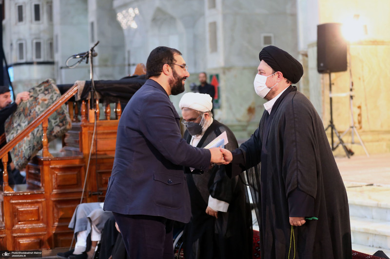 مراسم احیای شب بیست و یکم ماه رمضان در حرم مطهر امام خمینی (س)