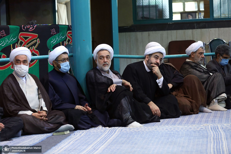 مراسم عزاداری حضرت اباعبدالله الحسین (ع) در حسینیه جماران