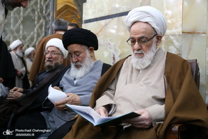 مراسم بیست و ششمین سالگرد ارتحال مرحوم آیت الله العظمی گلپایگانی‎(ره)