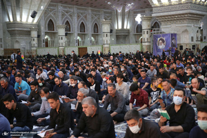 مراسم احیای شب بیست و سوم ماه رمضان در حرم مطهر امام خمینی (س)