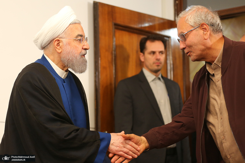 دیدار نوروزی سیاسیون با حسن روحانی