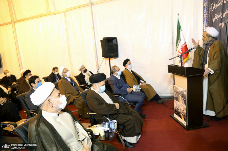 مراسم افتتاح سرای فرهنگ و قرآن آیت الله هاشمی رفسنجانی در قم