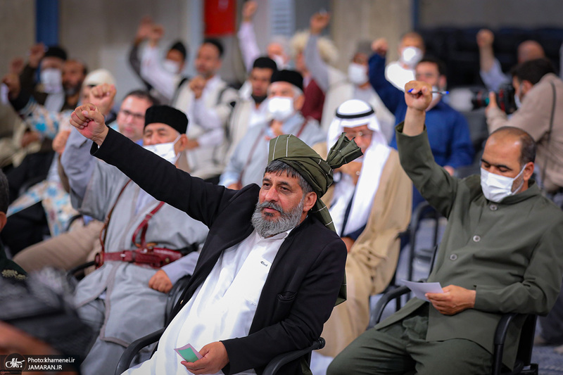 دیدار دست‌اندرکاران کنگره شهدای جامعه عشایری کشور با رهبر معظم انقلاب