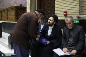مراسم ختم مادر حجت الاسلام و المسلمین قمی