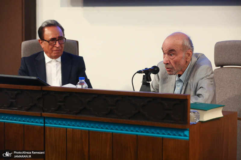 مراسم تودیع معارفه دکتر رضا داوری اردکانی و دکتر محمد رضا مخبر دزفولی