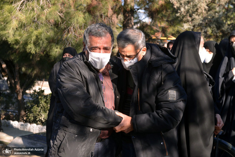 مراسم تشییع و خاکسپاری مرحوم حجت الاسلام و المسلمین سید رضا حسینی امین