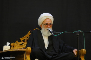 مراسم بزرگداشت همسر مرحوم آیت الله سید حسن طاهری خرم آبادی 