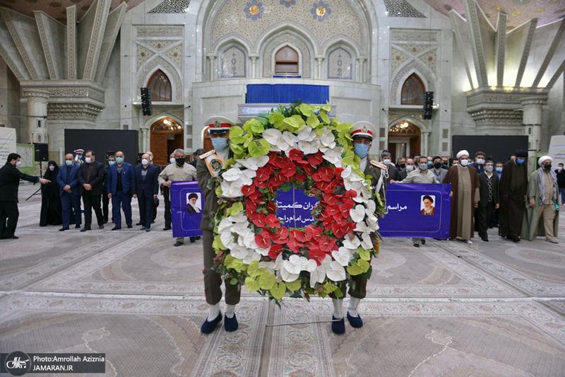 تجدید میثاق رئیس و کارکنان کمیته امداد امام خمینی(س) با آرمان های بنیانگذار جمهوری اسلامی ایران