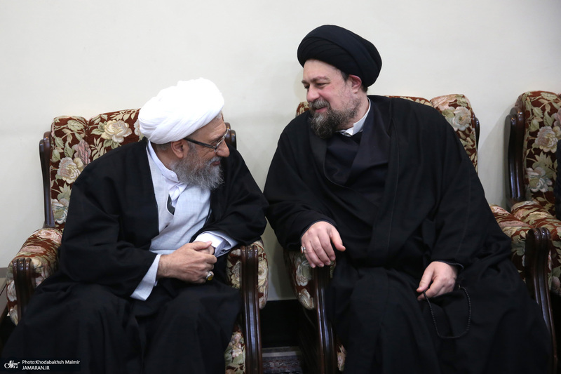 حاشیه تجدید میثاق رییس و اعضای مجمع تشخیص مصلحت نظام با آرمان‌های امام خمینی