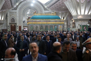 تجدید میثاق وزیر و کارکنان وزارت امور اقتصادی و دارایی با آرمان‌های امام (س)