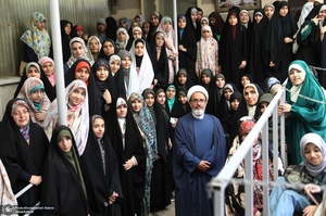 بازدید جمعی از اعضای باشگاه منتظران بنیاد حضرت مهدی موعود (عج) از جماران