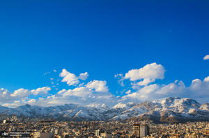 آسمان بی نظیر امروز تهران